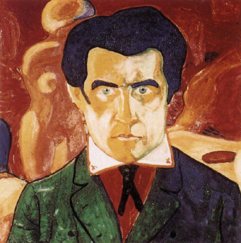 Kasimir Malevich Self-Portrait France oil painting art